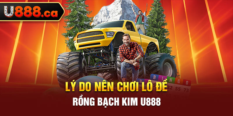 Lý do nên chơi lô đề Rồng Bạch Kim U888